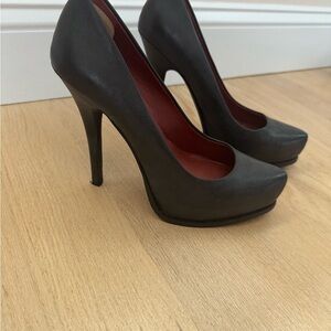 Luxury Rebel Black Stiletto Heels